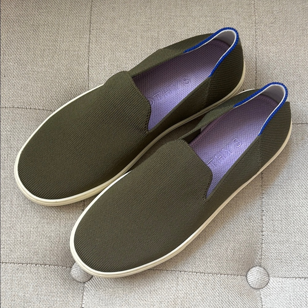 Rothy's Green Original Slip On Sneaker 6.5